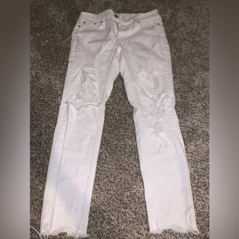 mudd white skinny jeans